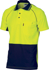 Picture of DNC Workwear Hi Vis Cotton Back Cool Breeze Contrast Short Sleeve Polo (3719)