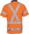 Picture of DNC Workwear Hi Vis Cool Breathe Day/Night Polo Shirt - Cross Back Reflective Tape (3712)