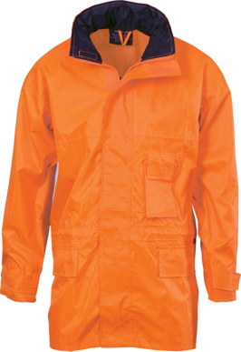 Picture of DNC Workwear Hi Vis Breathable Rain Jacket (3873)