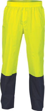 Picture of DNC Workwear Hi Vis Lightweight Rain pants (3878)