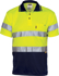 Picture of DNC Workwear Hi Vis Taped Day/Night Cool Breathe Polo Shirt With 3M 8906 Reflective Tape (3911)