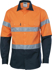 Picture of DNC Workwear Hi Vis Taped Cool Breeze Long Sleeve Shirt - Generic Reflective Tape (3966)