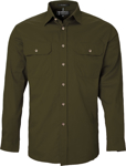 Picture of Ritemate Workwear Pilbara Mens Open Front  Light Weight Long Sleeve Shirt (RM500BT)