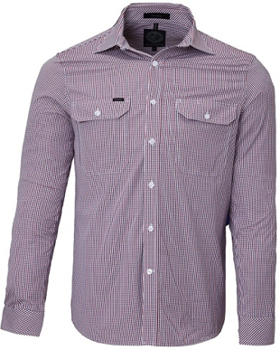 Picture of Ritemate Workwear Pilbara Mens Multi-colour Check Long Sleeve Shirt (RMPC008)