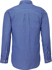 Picture of Ritemate Workwear Pilbara Mens Royal/White Small Check Long Sleeve Shirt (RMPC010)