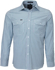 Picture of Ritemate Workwear Pilbara Mens Light Colour Check Long Sleeve Shirt (RMPC011)