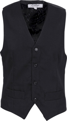 Picture of DNC Workwear Mens Black Vest (4301)