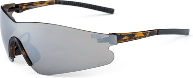 Picture of DNC Workwear Light Brown/Silver Mirror Hawk Safety Glasses (SP08513)