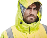 Picture of Syzmik Mens Hi Vis 4 In 1 Waterproof Jacket (ZJ532)