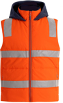 Picture of Australian Industrial Wear Unisex Hi Vis Hooded Puffer Vest (SW93)