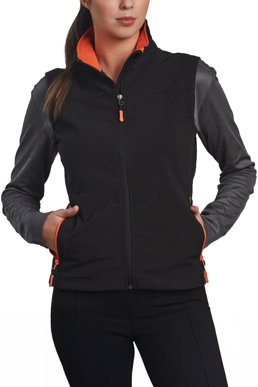 Picture of Winning Spirit Ladies Rosewall Soft Shell Vest (JK46)