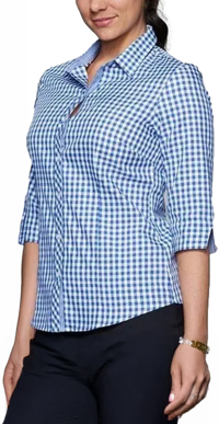 Picture of Aussie Pacific Brighton Womens 3/4 Sleeve Shirt (AUSP2909T)