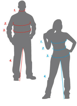 Bisley Size Chart